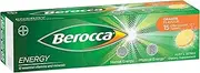 Berocca Energy Multivitamin with B Vitamins: B3, B6, B12, Vitamin C, Zinc, Calcium and Magnesium, to Support Physical Energy and Energy Levels, Mango & Orange Flavour, 15 Effervescent Tablets