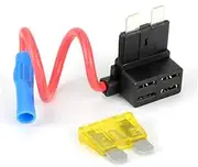 Medium Auto Fuse Socket with 20a Fuse 12v ATC Holder for Easy Troubleshooting and Replacement
