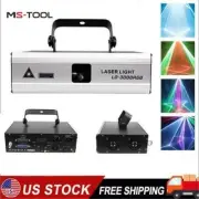 2W ILDA RGB Animation dj laser lights/disco/stage light home Xmas party lightp8