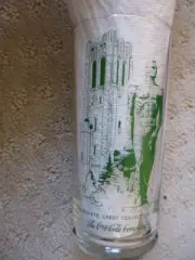 6” Michigan State University Glass Coca-Cola Collegiate Crest Collection