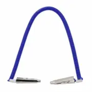 10 Pcs Dental Plastic Bib Clips Napkin Holder Flexible Ball Chain Cord