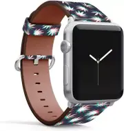 Apple Watch Band 41mm 40mm 38mm Leather Bands Replacement Strap Compatible with