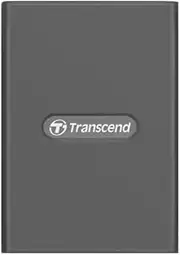 Transcend CFexpress Card Reader, Type B, USB 3.2 Gen 2x2, 20 Gbps, for Photography and Cinematic Experts, Provide Type A and Type C Cables - TS-RDE2