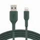 Belkin 原廠傳輸線 綠 USB-A 轉 Lightning PVC (1M)