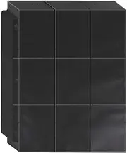 450 Pockets Trading Card Sleeves Binder, Baseball Card Binder Sleeves fit for Game Cards, Standard Size Sports Card, 3 Ring Binder Card Holder Protector