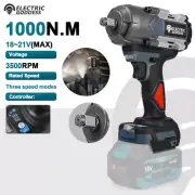 Electric Goddess Brushless Motor Electric Impact Wrench 1000N.M Torque Cordless