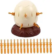 SUPVOX Chick Roulette Game for Interactive Family Party Fun Barrel Game for Up to Players Smooth and Safe Design for Home and Office Entertainment