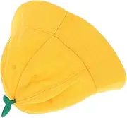 [SAFIGLE] Cute Boys and Girls Wide Brim Yellow Hat Summer Beach Cap Tree Shade Logo Toddler and Boys and Girls Sun Hat