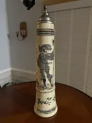 RARE Vintage Landknecht 3 Liter Limited Edition 20" Beer Stein by S.P. Gerz