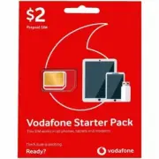100 x $2 Sim Optus/Vodafone/Lebara Prepaid .Free Express Post