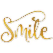 Couture Creations Delightful Sentiments Cut Foil and Emboss Die Smile