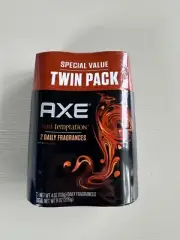 AXE Dark Temptation Deodorant Body Spray Twin Pack (8oz Total) - New Sealed