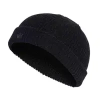 在飛比找momo購物網優惠-【adidas 愛迪達】短毛帽 Adicolor 黑 全黑 