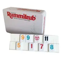 在飛比找蝦皮購物優惠-<快樂 屋桌遊>拉密數字牌鐵盒旅行版 Rummikub Ti