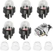 Yenblow 10 Pcs 530047721 503936601 Snap in Primer Bulb Compatible with Husqvarna STIHL Homelite Ryobi Poulan Echo Gas Trimmer Blower Brush Cutter 2-Cycle Small Engine