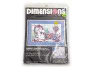Vtg. Dimensions No Count Cross Stitch Kit NIP Bunny 3934 Barbara's Collectibles