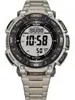 Casio PRG-340T-7ER Pro Trek Solar Mens Watch 53mm 10ATM Titanium Band New
