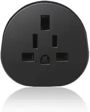 Universal Australia Travel Power Plug Adapter Converter US/EU/UK to AU 3-Pin, Black, SAA Certified, 250V/10A, Compact 2.36x2.36x2.36 Inch Design