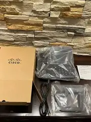 Brand NEW Cisco CP-8941 Unified VoIP PoE Phone with Handset Stands Phantom Grey