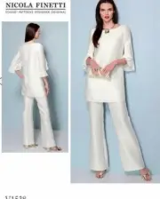 Vogue Sewing Pattern Tunic & Jumpsuit Nicola Finetti V1538 Sizes 6-14 New Uncut