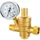 黃銅加厚用自來水管減壓閥穩壓閥凈水器4分6分1寸內外絲DN15