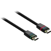 PRO2 ELHH015 1.5M Easylock HDMI Lead Locking Cable 4K Audio Support For 32 Channel Digital Audio