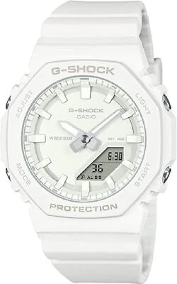 Women's Casio G-Shock Shock Resistant White Analog Digital Watch GMAP2100-7A