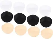 [LIGIGWASH] Semi-circular Bra Padding Inserts Washable Sponge Cups Removable Breast Pads Bra Cup Inserts for Women