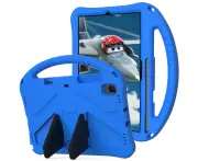 Kids Case Hold Handles Shockproof Stand Cover for Samsung Galaxy Tab S6 Lite 10.4inch-Blue