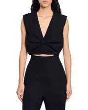 Sandro Passy Crop Top