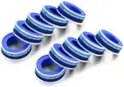 10 Rolls of White Thread Seal, PTFE, Teflon, Plumber's Tape 1/2" and 3/4"