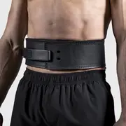 [TWL] TWL - LEATHER LEVER BELT - BLACK