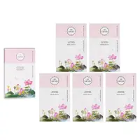 在飛比找ETMall東森購物網優惠-THE PURE LOTUS 蓮花葉面膜 - 滋潤修護5pc