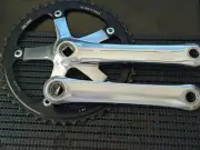 Shimano Dura Ace FC-7600 170 48T Pista Fixed Gear Track Crankset Cleveland.
