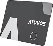 [ATUVOS] Tracker Air Card Wallet Thin 0.16cm, Smart Bluetooth Locator Work with Apple Find My (iOS only), ltem Finder for Luggage Tag, Suitcase, Bags, Passport