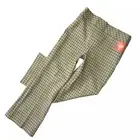 NWT SPANX 20517R Perfect Kick Flare in Dijon Jacquard Plaid Ponte Crop Pants L