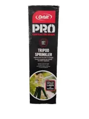 Orbit 56667N Zinc Impact Sprinkler on Tripod Base - Green - Brand New