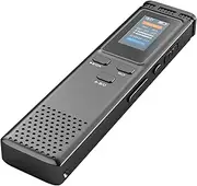 64Gb Digital Voice Recorder Voice Activated O Recording Noise Reduction with Playback Mp3 Music Player 288Hrs Recording Files Device Support Password for Lectures Meetings Class Black 64Gb