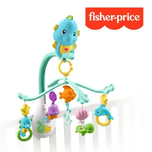 【奇哥】Fisher-Price 費雪 3合1海馬安撫床鈴