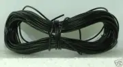 Model Railway Peco or Hornby Point Motor etc Wire 10m x 7/0.2mm 1.4A Black 2ndPo