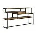 Console Table Theshold Hallway Space-Saving Egon Acacia Modern