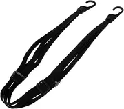 COMPUKAS Motorcycle Helmet Strap Elastic Bungee Cord Hooks for Secure Luggage Binding High Elasticity Luggage Strap for and Scooters for Helmet Attachment and Cargo Stability