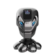 7 Head Electric Shaver with LED Display - USB Rechargeable