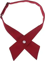 [SAFIGLE] Elegant Women's and Men's Bow Tie Brooch Cross Design for Uniforms and Events