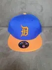 NEW MLB Detroit Tigers JINX 7 1/2 Blue Orange Flat Bill Fitted Baseball Hat Cap