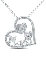 True Diamond 14K 0.12 ct. tw. Diamond Necklace