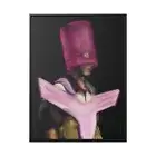 MAD Art Digital, The Pink Marshal, Framed Canvas, Monika Stach