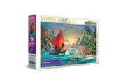1000pc Harlington Thomas Kinkade Kids Family Puzzle Disney Moana 8yrs+ 69x50cm