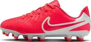 [Nike] Unisex Jr. Tiempo Legend 10 Club Mg Oxford Shoe, Hot Lava White, 34 EU, Hot Lava White, 34 EU
