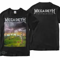 在飛比找蝦皮購物優惠-Youthanasia 3rd Megadeth T 恤高級